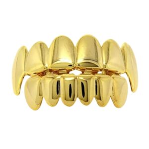 Double Layer Gold Grillz